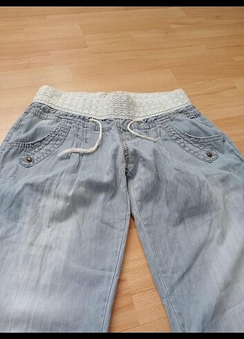 xs Beden mavi Renk Kot pantolon