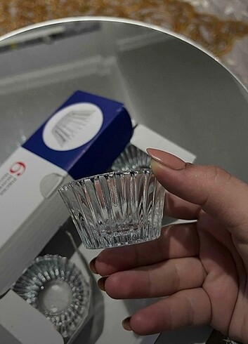 yeni 6 adet lokumluk kahve yanı sunhmluk sosluk