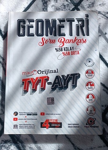 Tyt ayt geometri mikroorijinal - SATILDI 