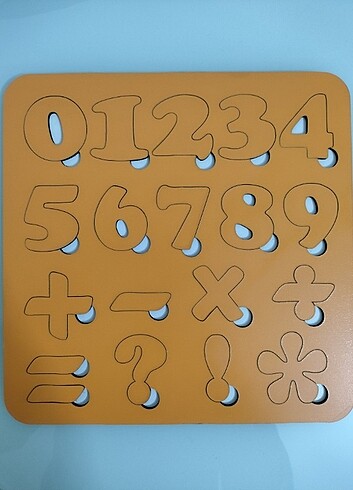 Eğitici Oyuncak Puzzle 