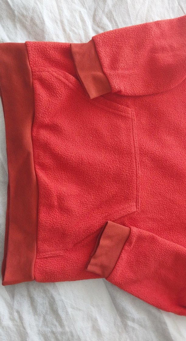 LCW 8-9 yas turuncu Kapüşonlu cocuk Polar - Görsel 2