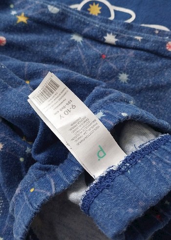 Erkek Çocuk Lacivert Kısa Kollu Pijama Takımı - Görsel 4