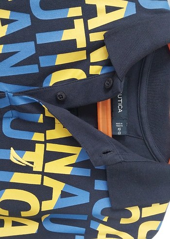 Lacivert Baskılı Erkek Polo Tişört - Görsel 5