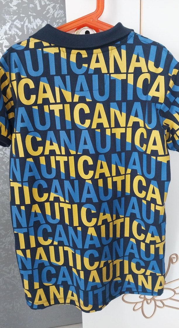 Lacivert Baskılı Erkek Polo Tişört - Görsel 3