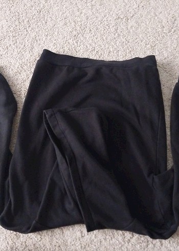 NASA Baskılı Kapüşonlu Siyah Sweatshirt H&M - Görsel 4