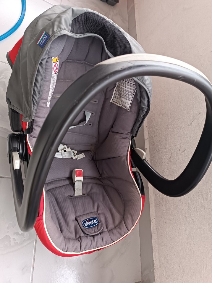 Gri Chicco Bebek Oto Koltuğu - Görsel 5