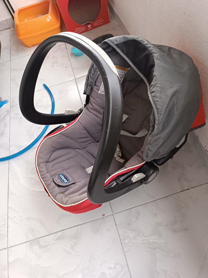 Gri Chicco Bebek Oto Koltuğu - Görsel 3