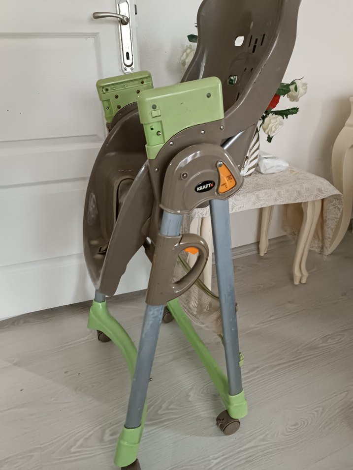 Ayarlanabilir Katlanabilir mama Sandalyesi - Görsel 3
