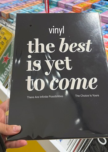 Vinyl - The Best Is Yet To Come Kitabı