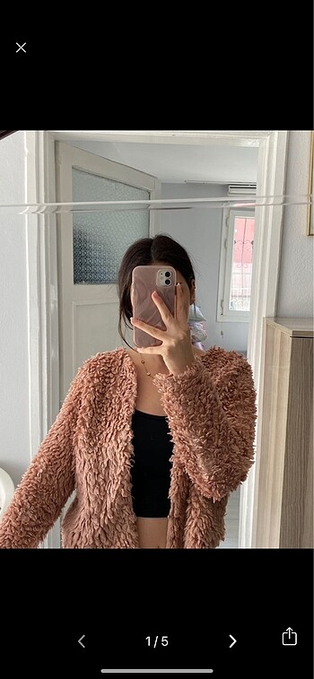 Peluş çeket