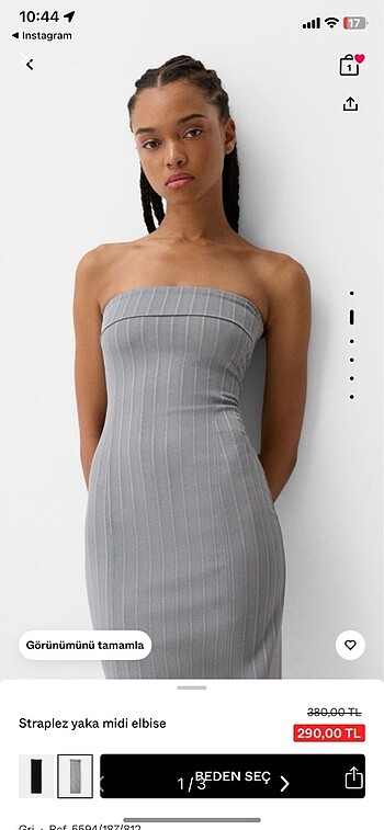 Bershka elbise