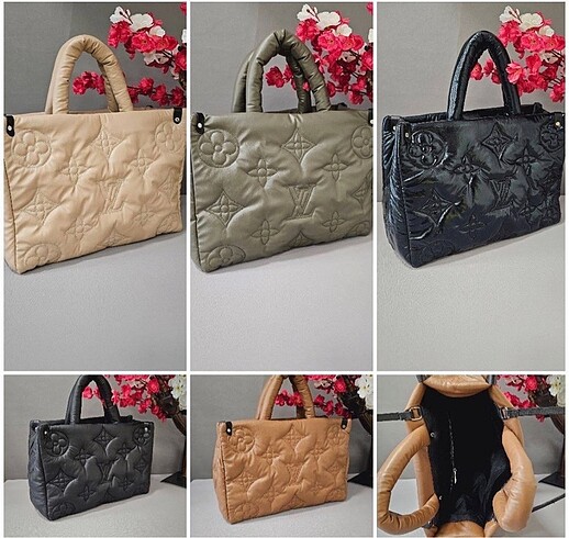 louis vuitton puf deri çanta