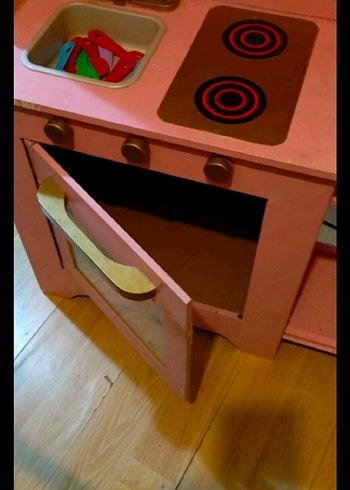 Pastel Pembe Çocuk Şifonyeri - Görsel 6