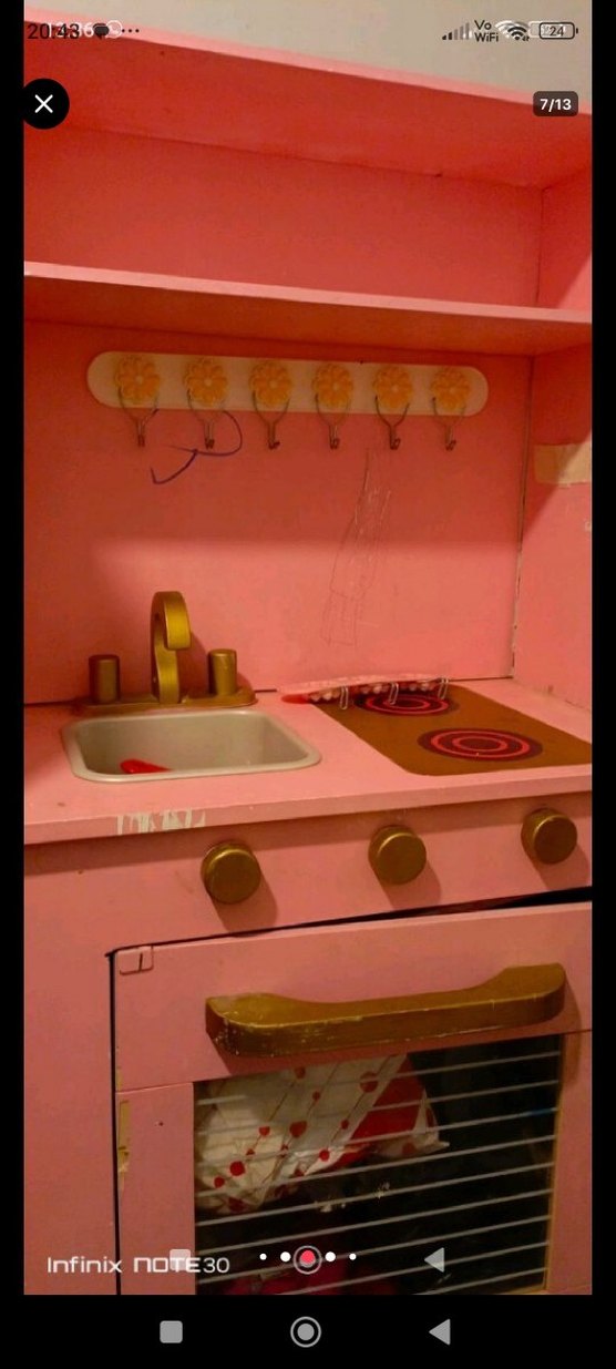 Pastel Pembe Çocuk Şifonyeri - Görsel 3