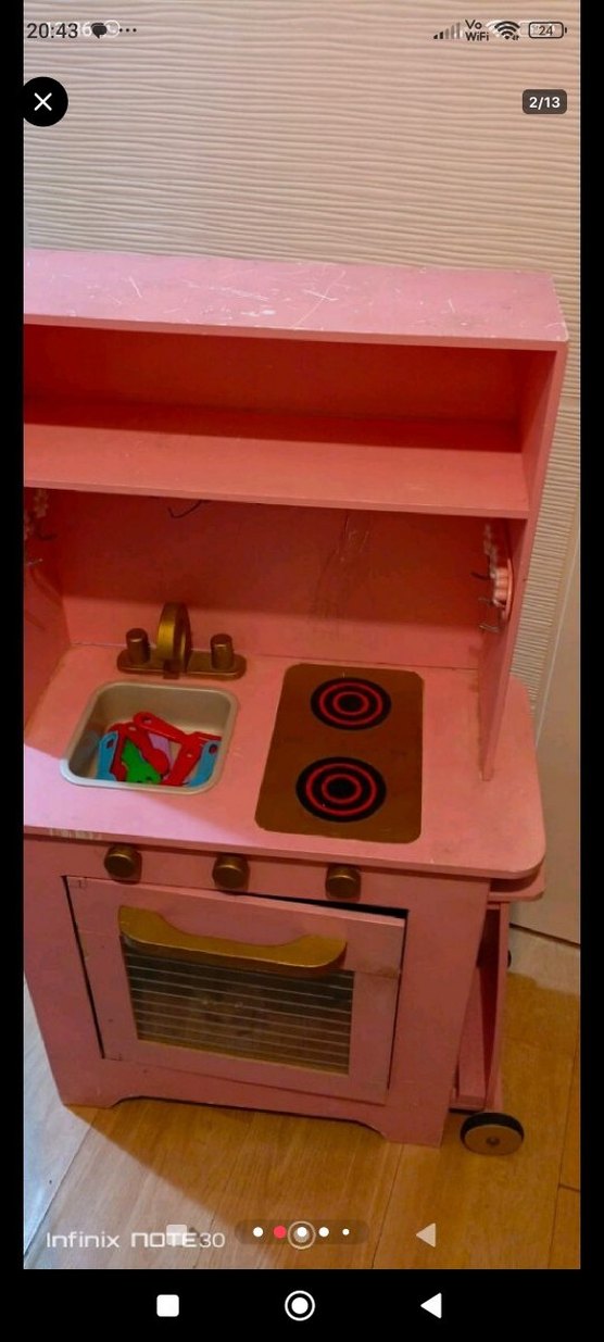 Pastel Pembe Çocuk Şifonyeri - Görsel 4