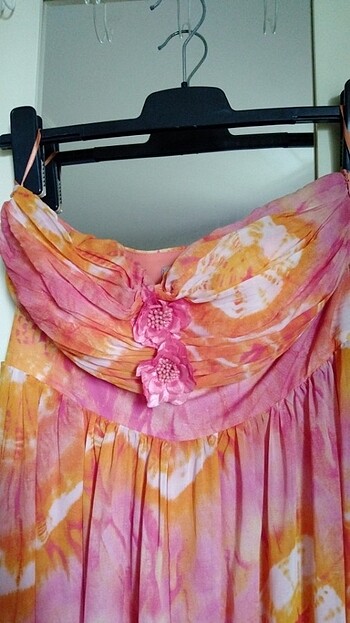 Koton Straplez abiye elbise