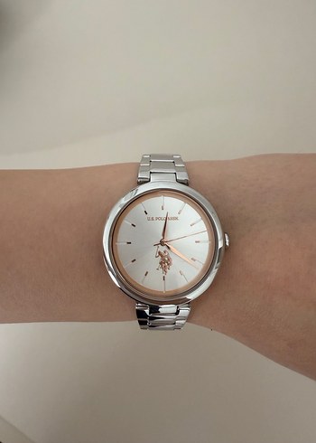 U.S. Polo Assn. Bej Kadın Kol Saati - Görsel 3