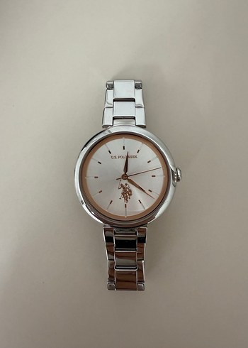 U.S. Polo Assn. Bej Kadın Kol Saati - Görsel 2