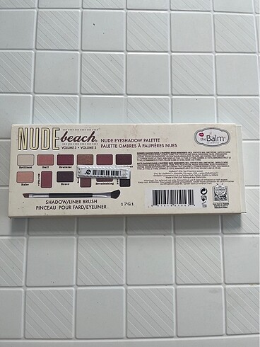 The Balm Nude Beach -The Balm-Far Paleti