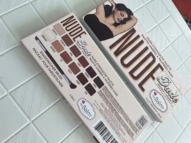  Beden Nude Dude-The Balm-Far Paleti