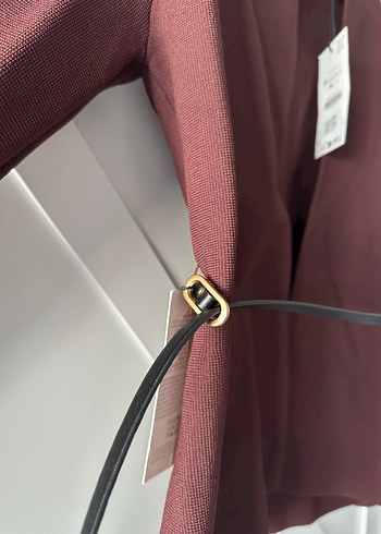 l Beden bordo Renk Zara Ceket