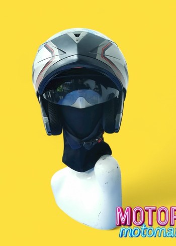 NCR ACTİON ÇENE AÇILIR ÇİFT VİZÖRLÜ MOTOSİKLET KASKI - Görsel 4