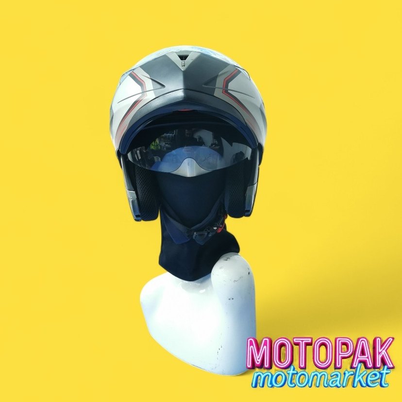 NCR ACTİON ÇENE AÇILIR ÇİFT VİZÖRLÜ MOTOSİKLET KASKI - Görsel 4