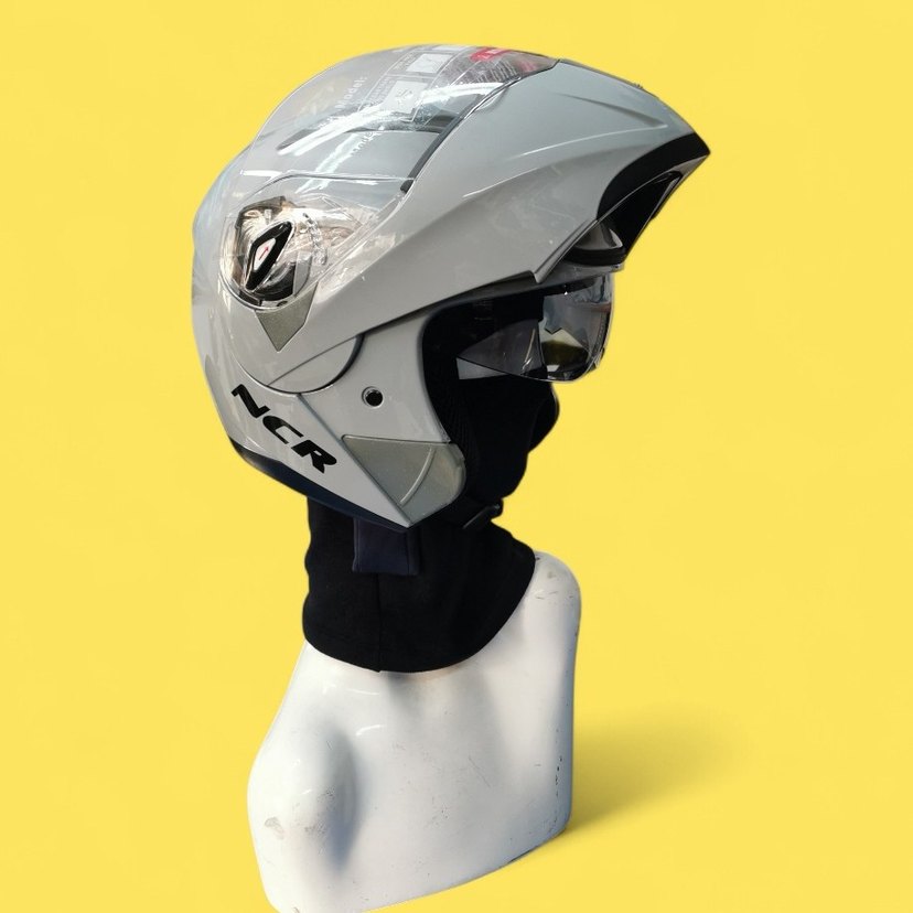 NCR ACTİON ÇENE AÇILIR ÇİFT VİZÖRLÜ MOTOSİKLET KASKI. - Görsel 5