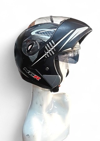 NCR ENERGY ÇENE AÇILIR GÖZLÜKLÜ MOTORSİKLET KASKI - Görsel 2