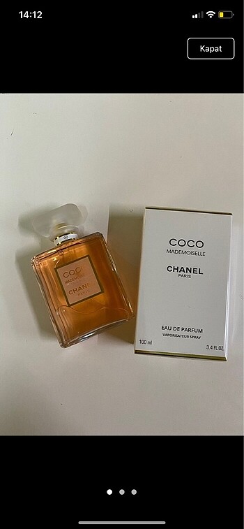Coco mademoıselle parfüm
