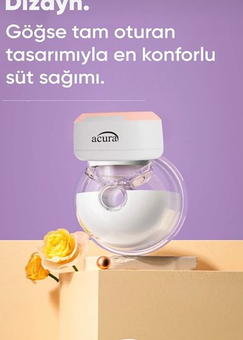 Göğüs Pompası Acura AC-3030 Pembe - Görsel 3