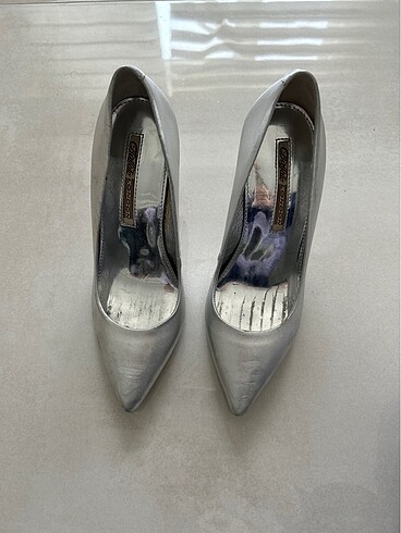 Topuklu ayakkabı gümüş | Stiletto