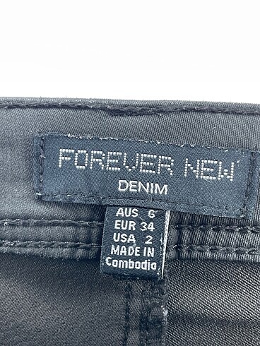 34 Beden siyah Renk Forever New Jean / Kot %70 İndirimli.