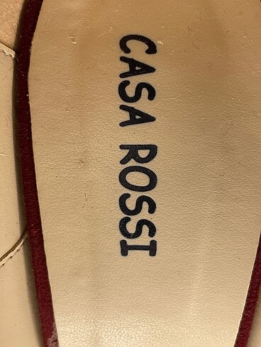 40 Beden bordo Renk Casa Rossi Stiletto %70 İndirimli.