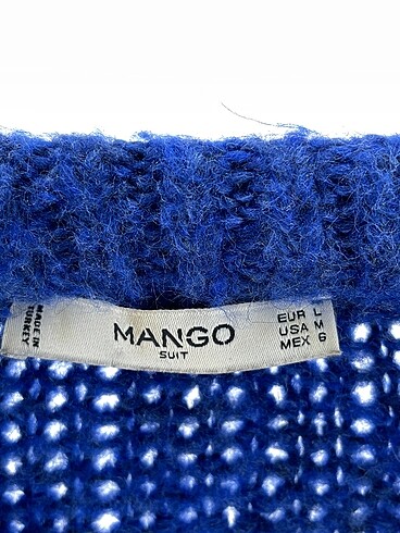 l Beden lacivert Renk Mango Kazak / Triko %70 İndirimli.