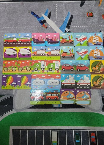 Çocuklar için renkli geri dönüşüm yapbozu - Görsel 3