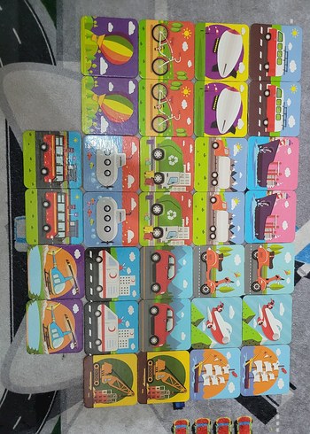 Çocuklar için renkli geri dönüşüm yapbozu - Görsel 4