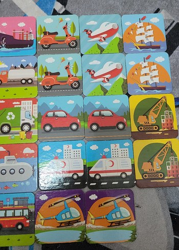 Çocuklar için renkli geri dönüşüm yapbozu - Görsel 5