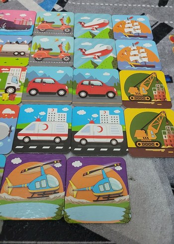 Çocuklar için renkli geri dönüşüm yapbozu - Görsel 6