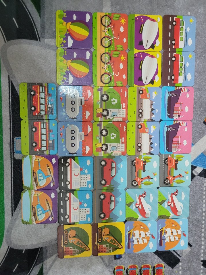 Çocuklar için renkli geri dönüşüm yapbozu - Görsel 4