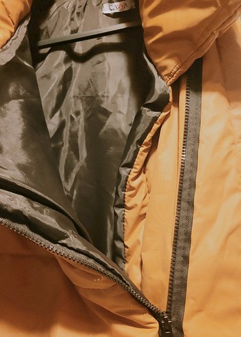 Fermuarlı Bej Kadın Midi Yelek - Görsel 11