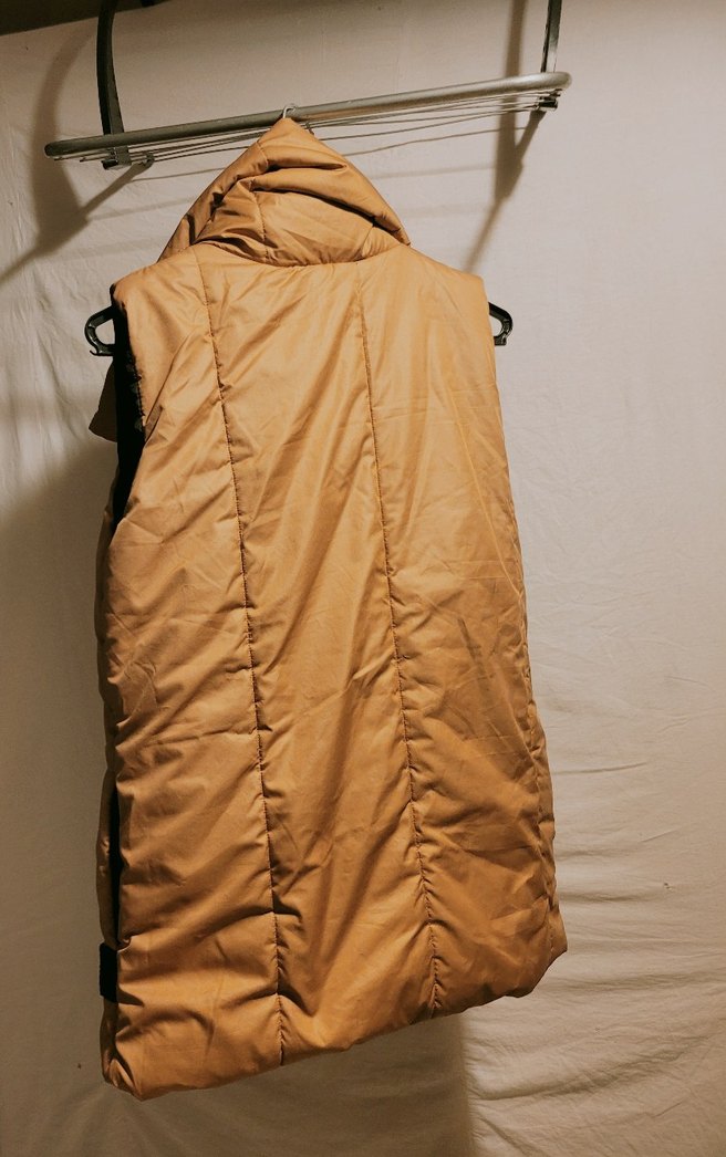 Fermuarlı Bej Kadın Midi Yelek - Görsel 2