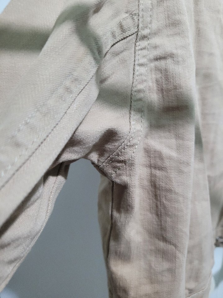 Bej Düğmeli  Ceket - Görsel 4