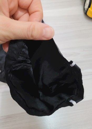 Erkek Siyah Fermuarlı Eşofman Altı - Görsel 8