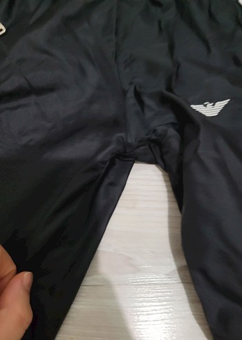 Erkek Siyah Fermuarlı Eşofman Altı - Görsel 3