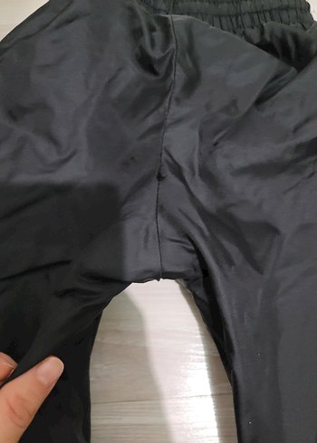 Erkek Siyah Fermuarlı Eşofman Altı - Görsel 14