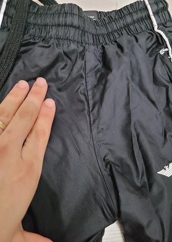 Erkek Siyah Fermuarlı Eşofman Altı - Görsel 17