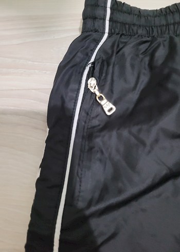 Erkek Siyah Fermuarlı Eşofman Altı - Görsel 4