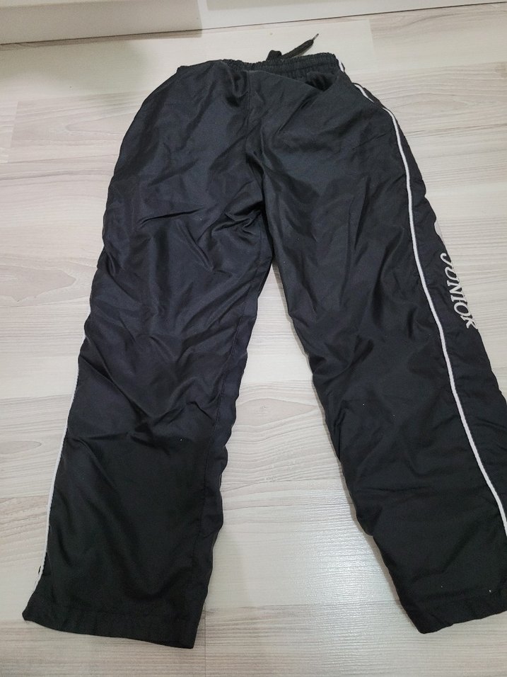 Erkek Siyah Fermuarlı Eşofman Altı - Görsel 2