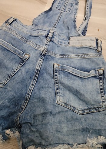 Mavi Denim Askılı şort - Görsel 4